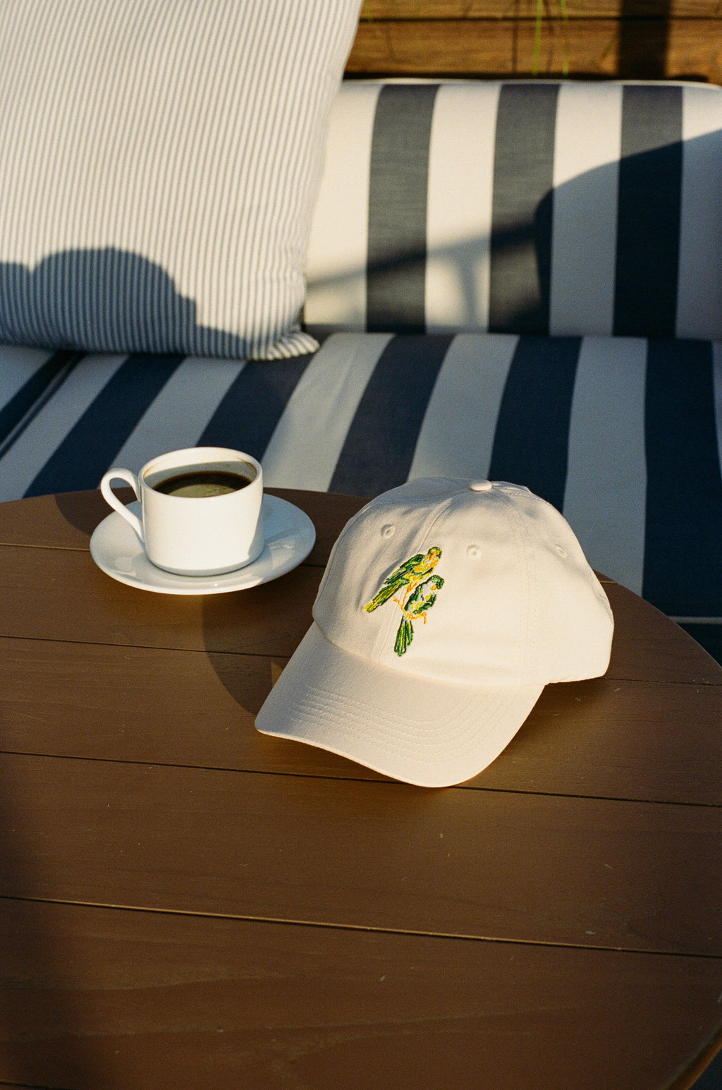 L'Ermitage Beverly Hills x Dinner Service NY dad hat.